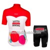 Set Wielershirt + Fietsbroek Kort 2018 Lotto Soudal Kids N001